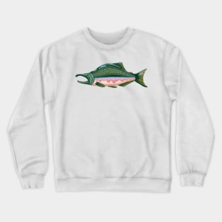 Pacific Salmon - Pink Salmon Crewneck Sweatshirt